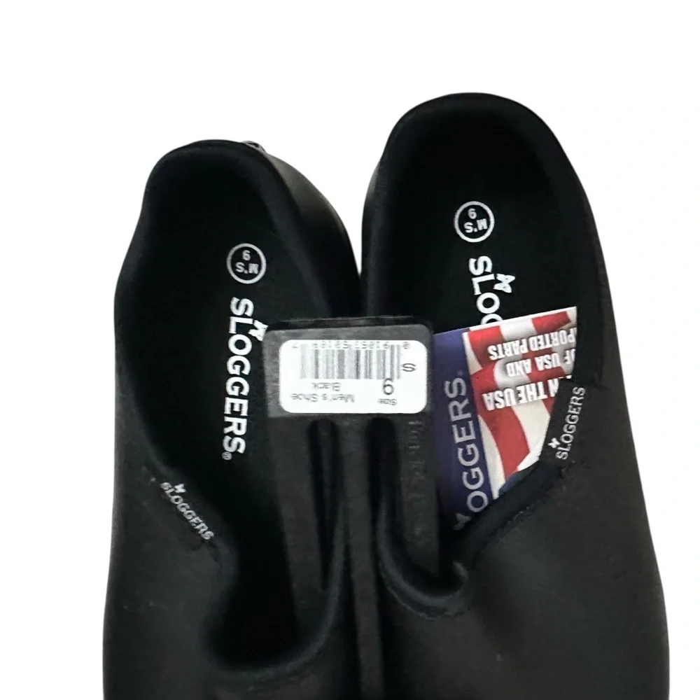 Sloggers Black Slip-On Shoes